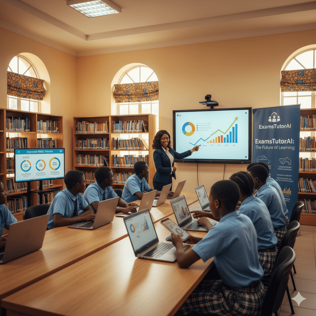 Teachers using ExamsTutor dashboard